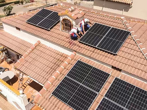 乡村自建房10kWh 户用光伏储能项目